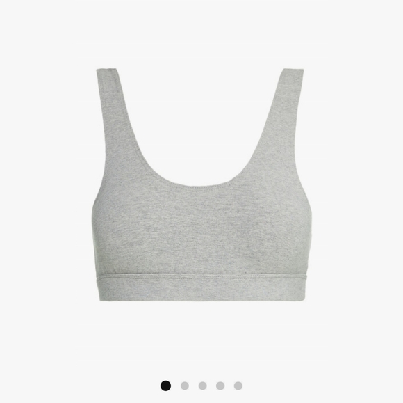 Good American Grey Scoop Bra - Picture 1 of 3